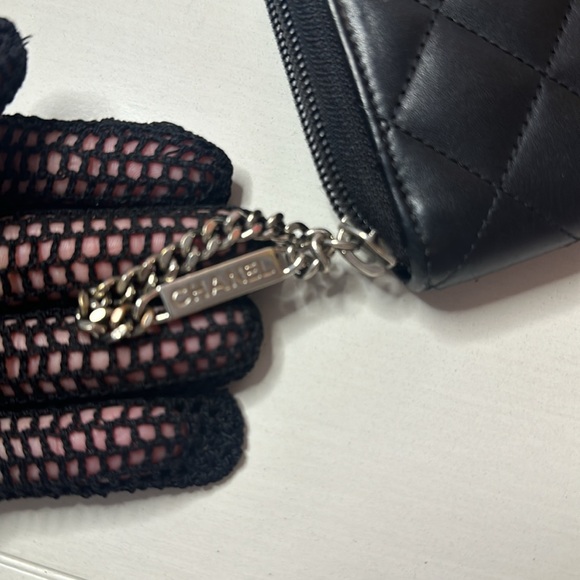 Chanel Cambon Black & Pink Zippy Wallet with Box & Dustbag! - Picture 14 of 15